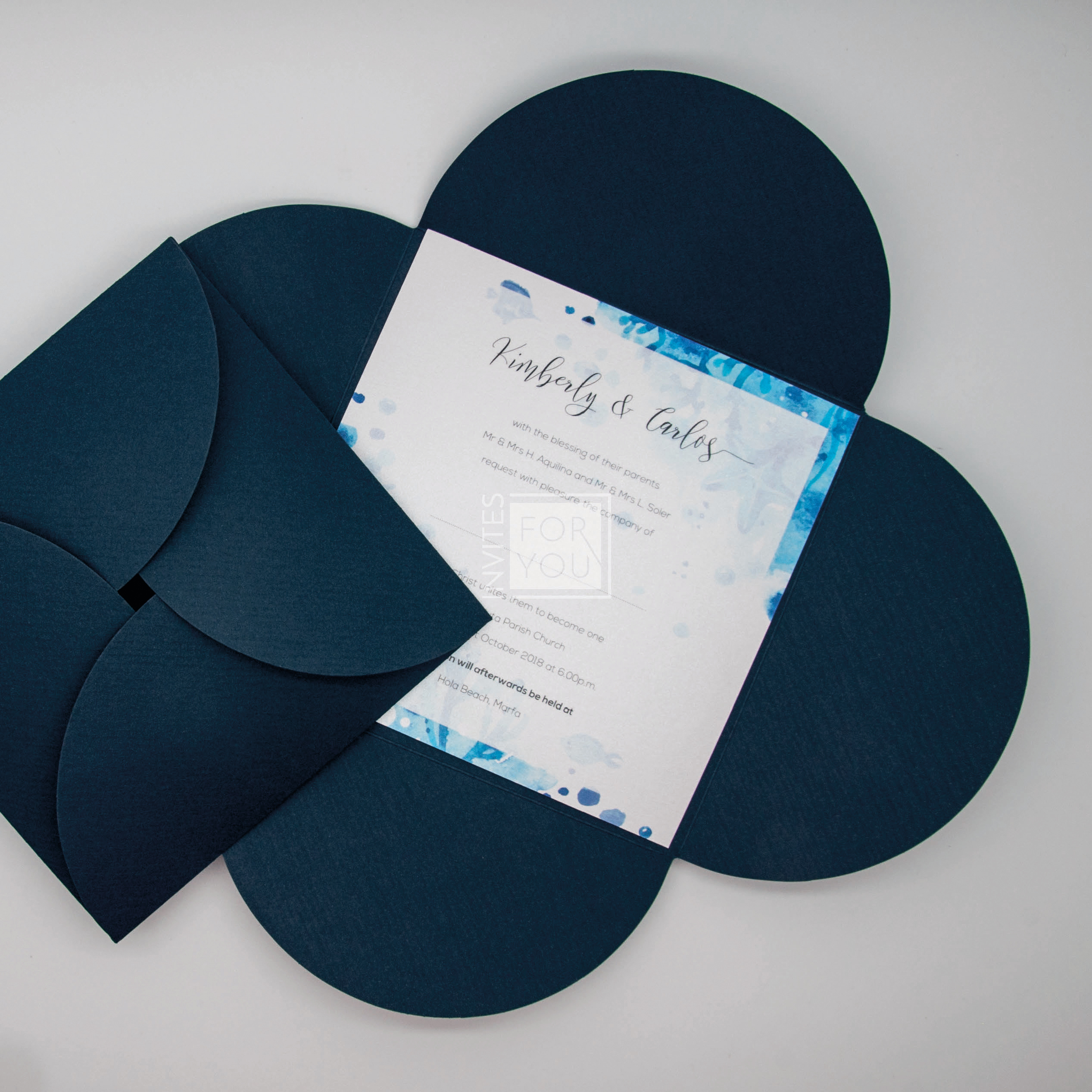 Pocket Fold Invites