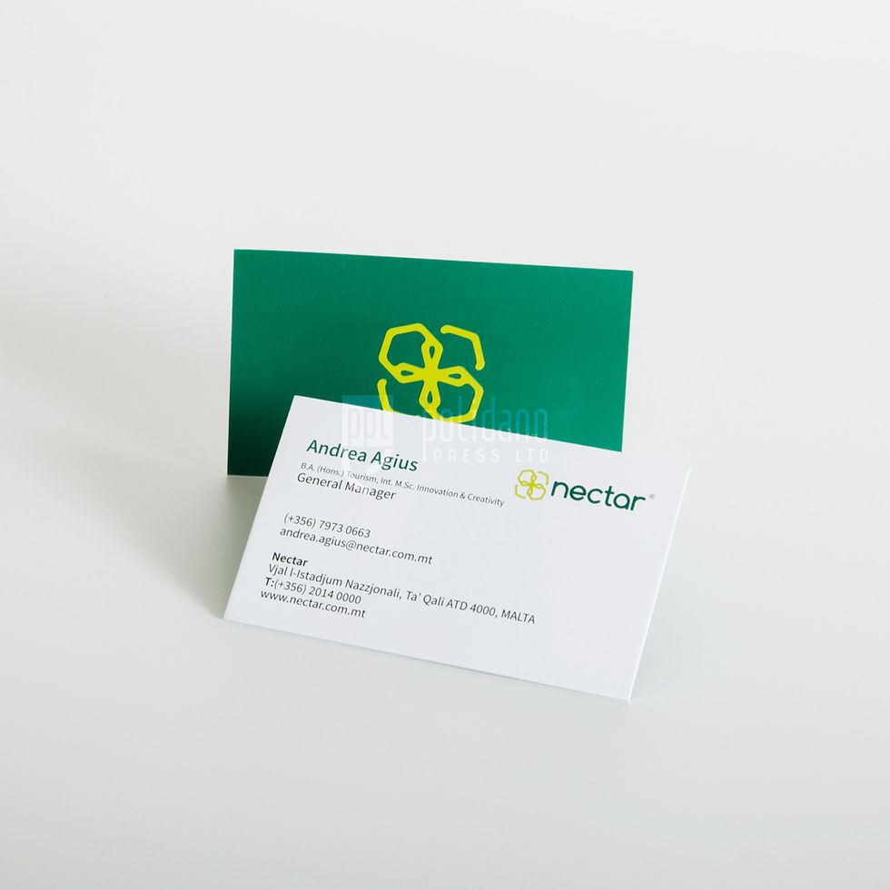 Polidano Press LTD Business Cards Malta