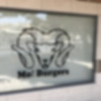 Computer cut restaurant logo