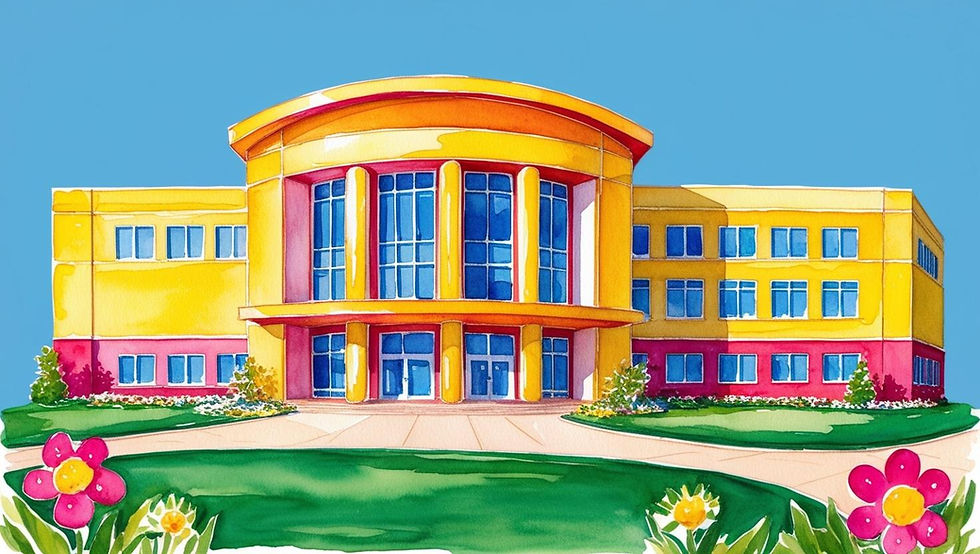 A school (AI generated)