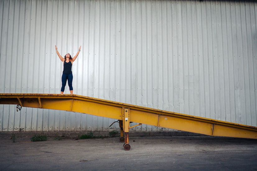 צילומי תדמית מאמנת כושר | גליה שלום