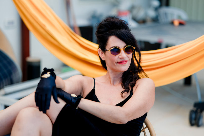 צילומי תדמית לזמרת