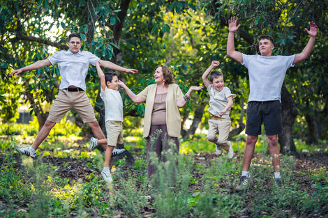 תמונות משפחה מורחבת - צילומי דורות