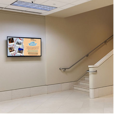 passport ad on screen