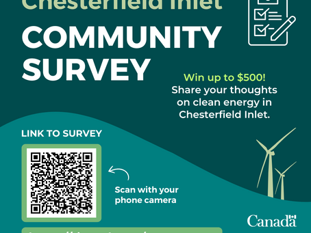 Chesterfield Inlet Energy Survey - Have Your Say! 