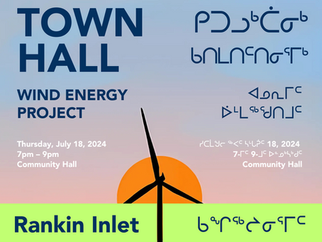 Event Recap: Rankin Inlet Town Hall  (July 18, 2024)