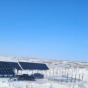 This Nunavut community will soon flip the switch on a solar transition