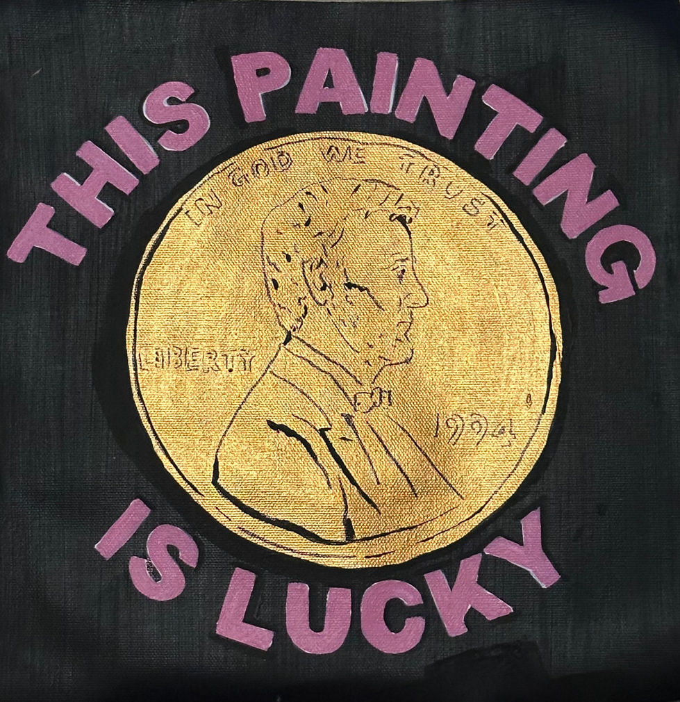 This Painting is Lucky 12x12