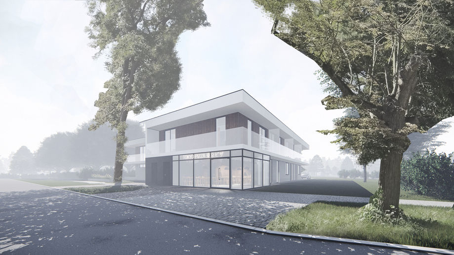 Projekt domów jednorodzinnych w zabudowie bliźniaczej