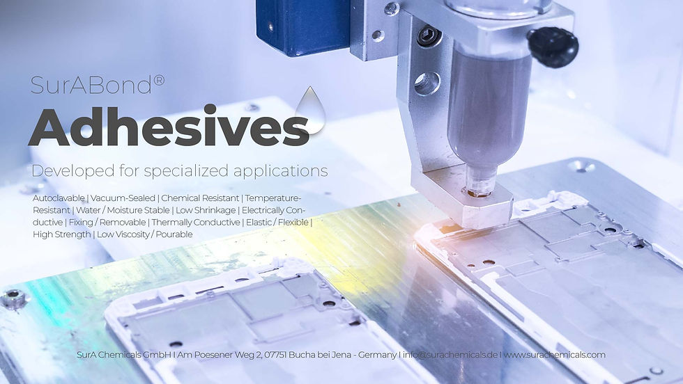Adhesives for specialized applications