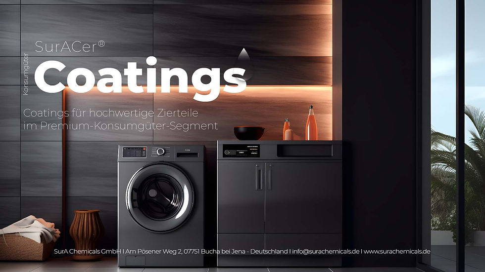 Coatings für hochwertige Zierteile im Premium-Konsumgüter-Segment