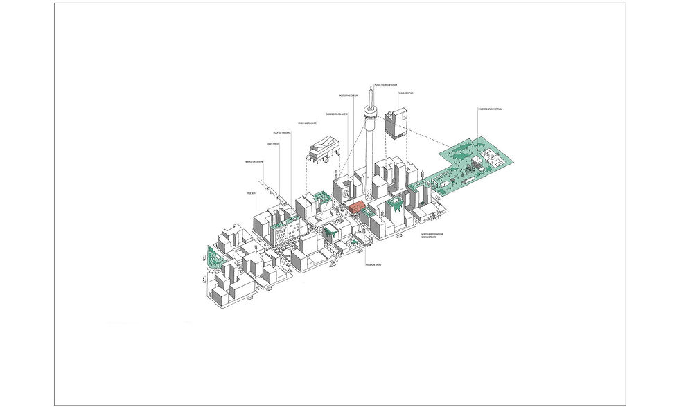 Tower Precinct Sketch2