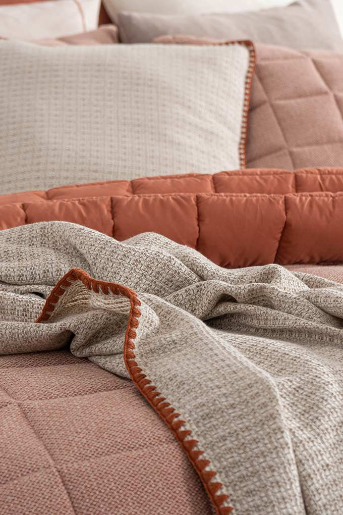 Miniatura: Colcha Jacquard coroa