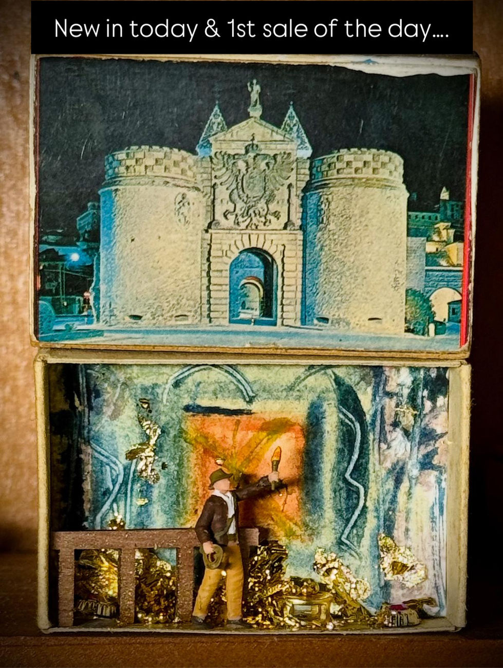 Matchbox Dioramas, Miniature Art, Unique Gifts.