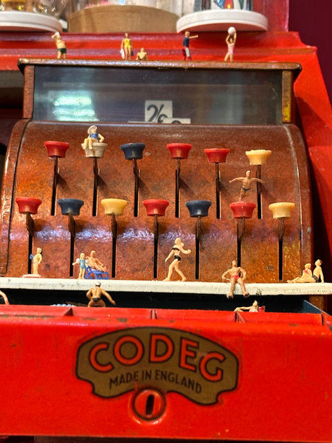 Miniature art works and unique gifts.