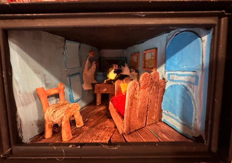 Vintage Camera, Camera Diorama, Unique Art Camera