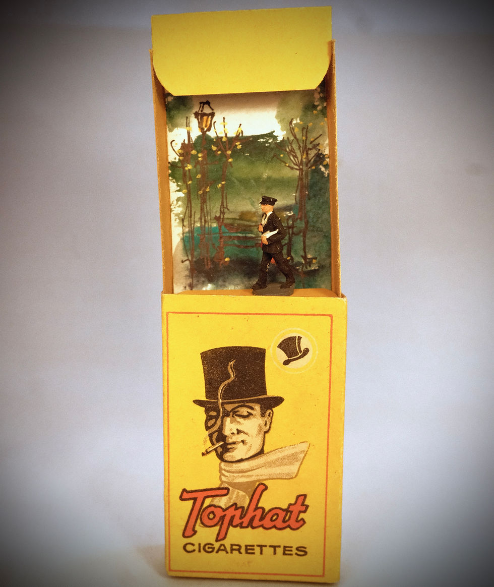 Unique Cigarette Box Dioramas