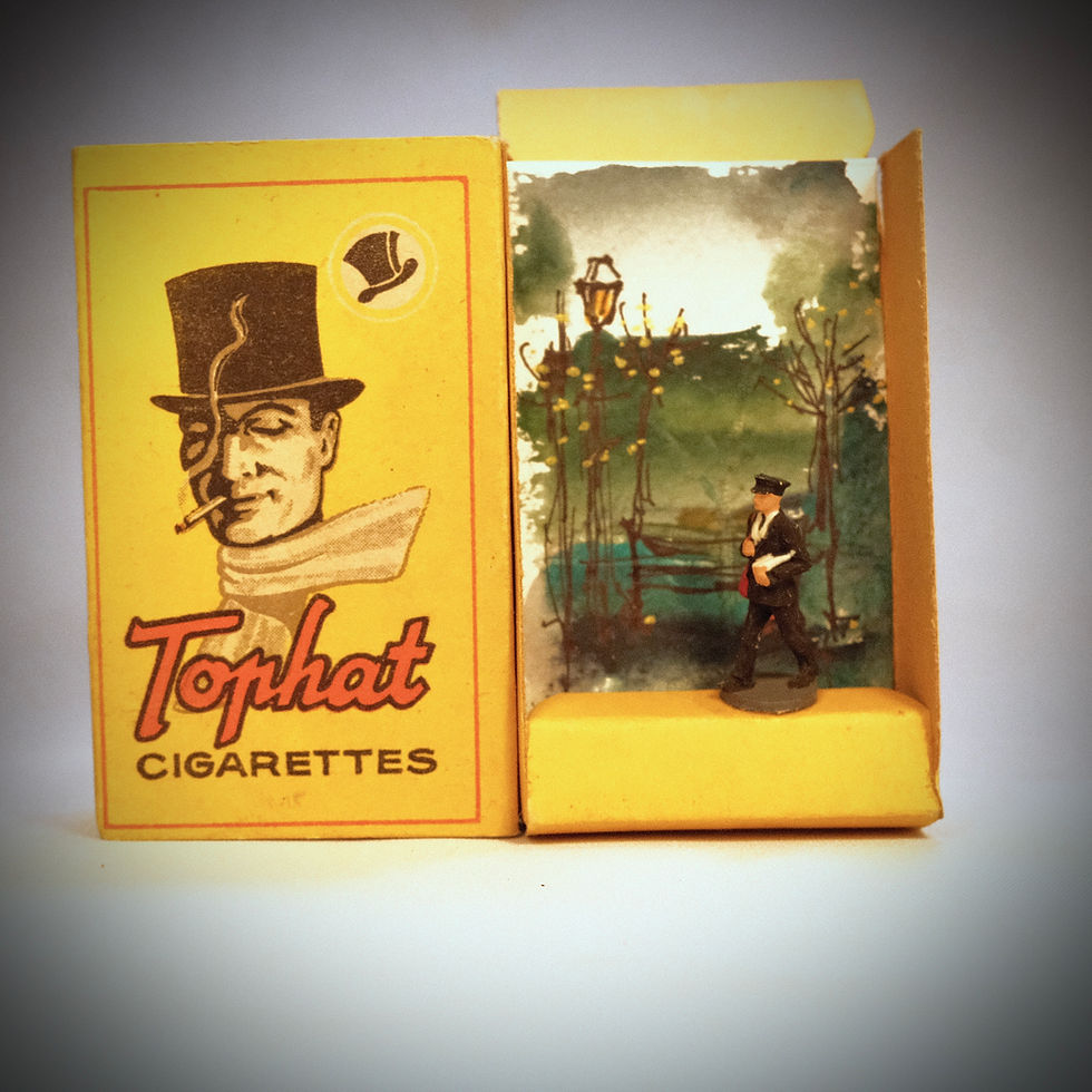 Unique Cigarette Box Dioramas