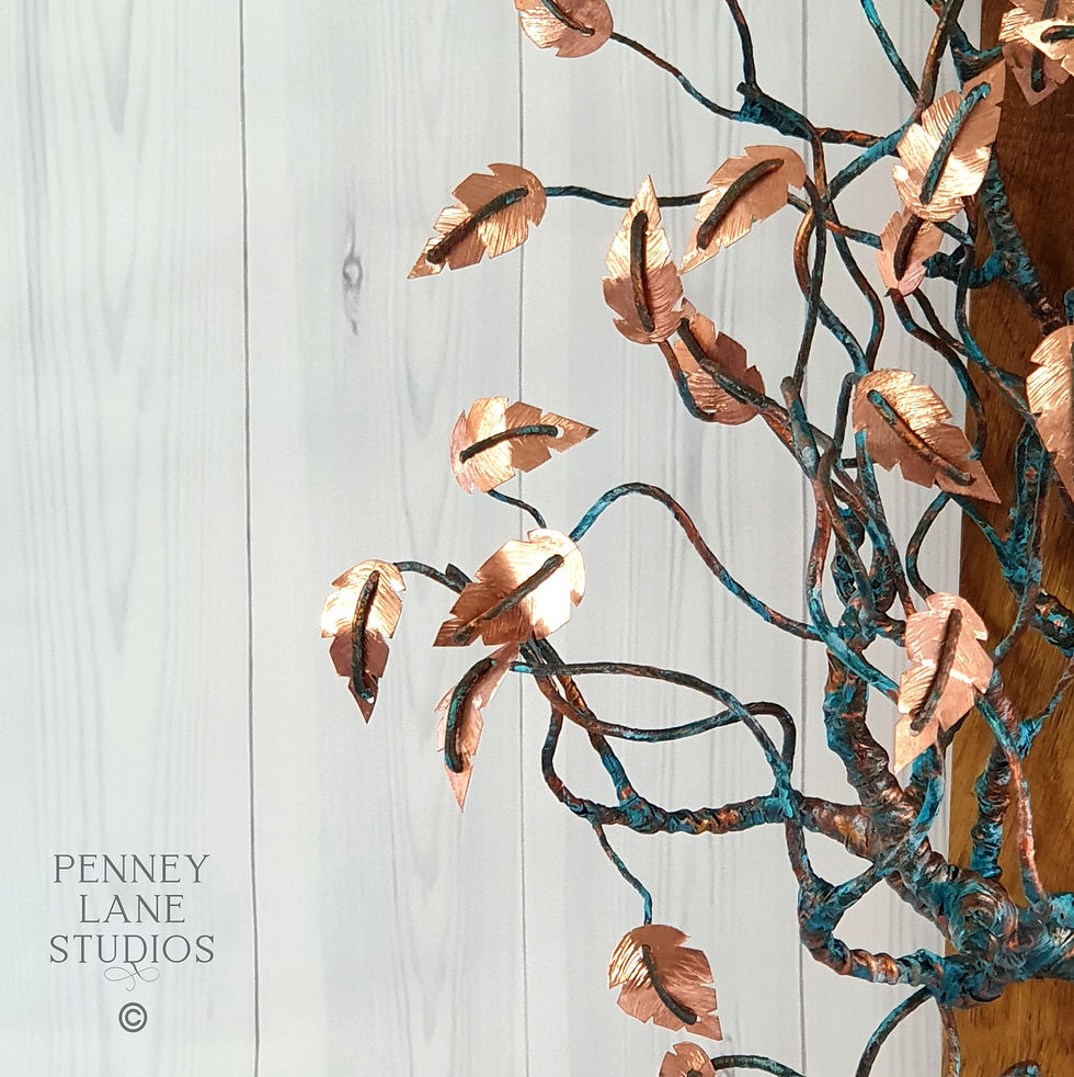 Thumbnail: 'VERDIGRIS COPPER SILVER BIRCH'