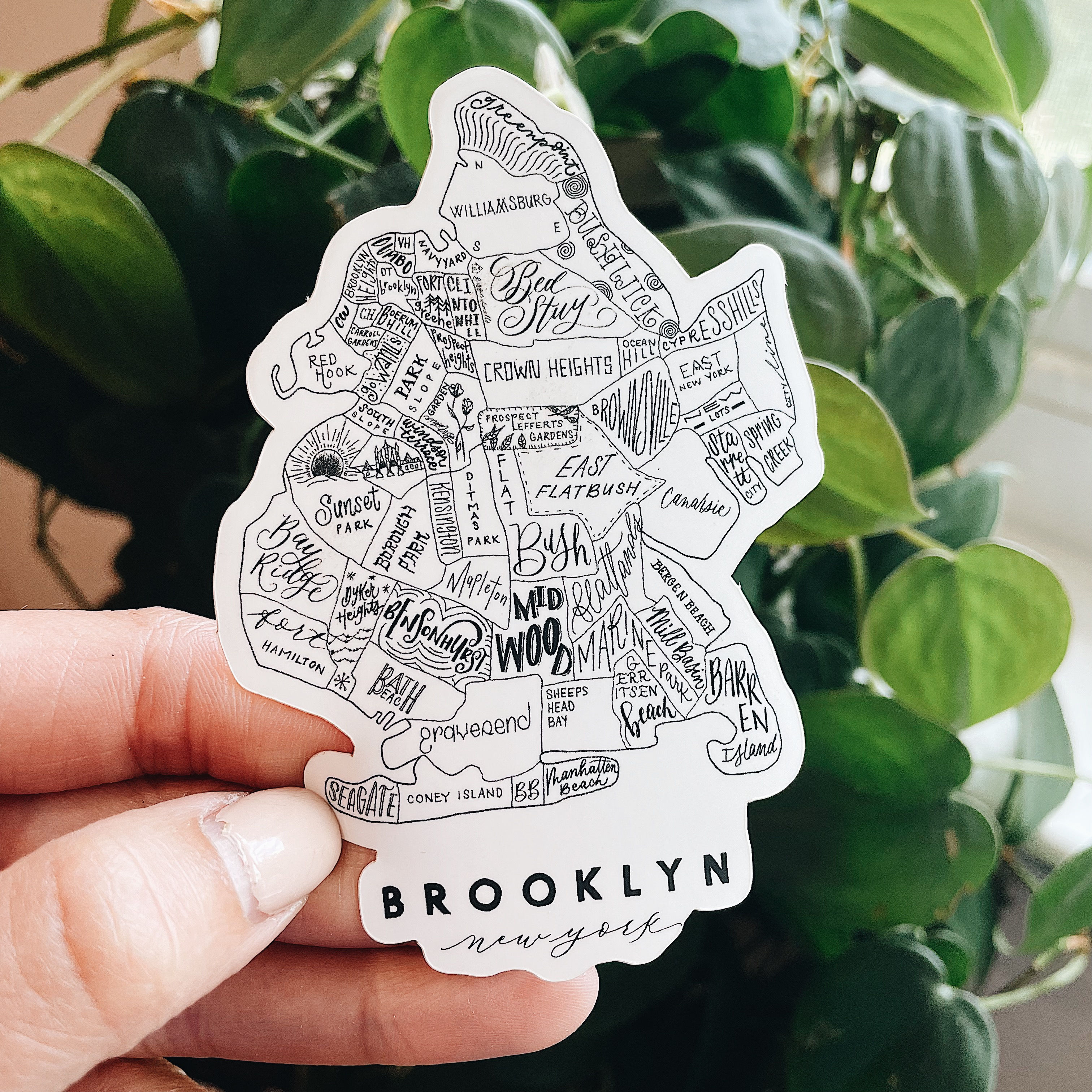 Brooklyn Sticker - 4"