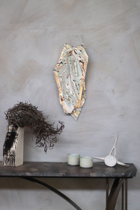 Custom light lighting lost profile studio brass bronze contemporary art sculpture painted glass modern deco melbourne hand made