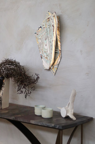 Custom light lighting lost profile studio brass bronze contemporary art sculpture painted glass modern deco melbourne hand made