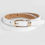 Thumbnail: White Skinny Belt - M