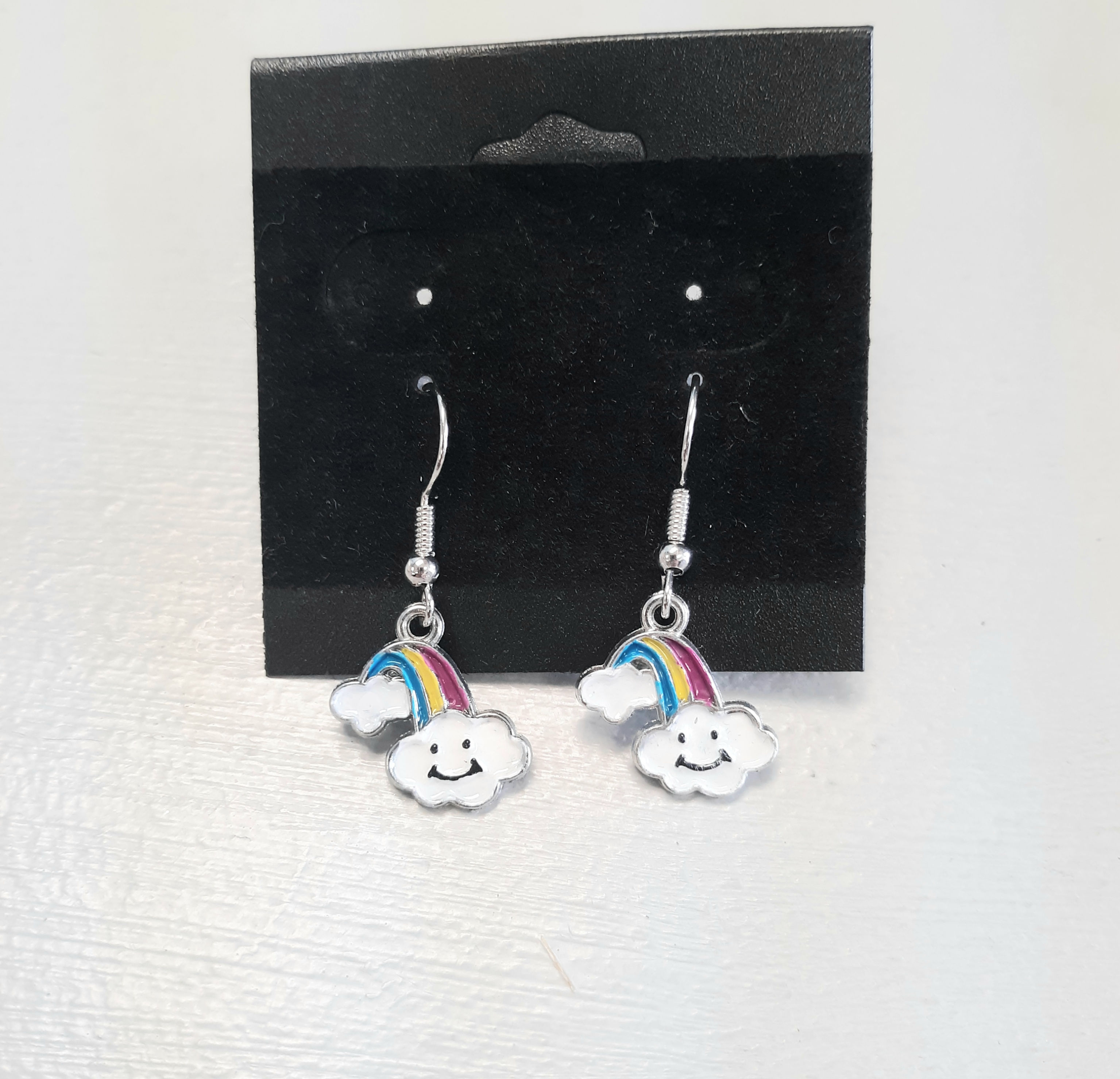 Rainbow Cloud Earrings