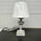 Thumbnail: Luxembourg Grey Distressed Lamp
