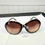 Thumbnail: Brown Animal Print Oversized Sunglasses