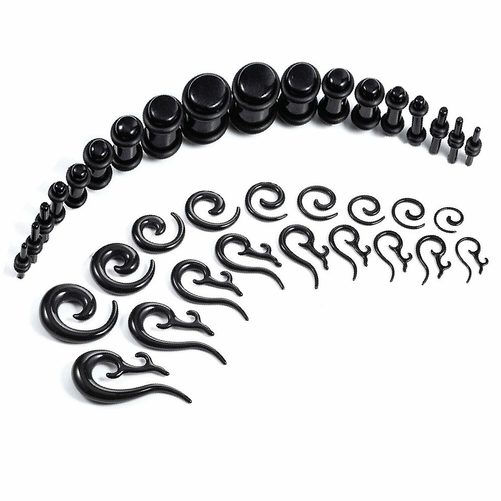 Thumbnail: Black Ear Gauges