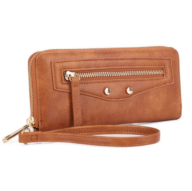 Thumbnail: Zipper Hand Strap Wallet