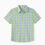 Thumbnail: Green Plaid Collar Shirt
