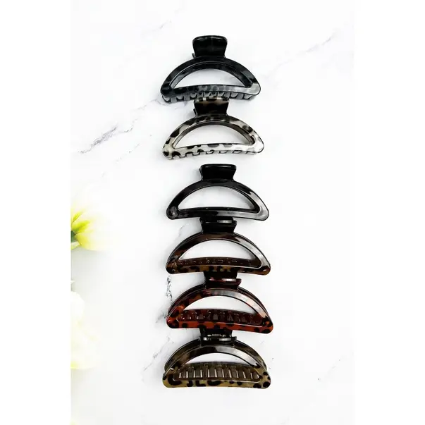 Moon Animal Print Hair Claws