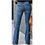 Thumbnail: High-Rise Button Bootcut Jeans