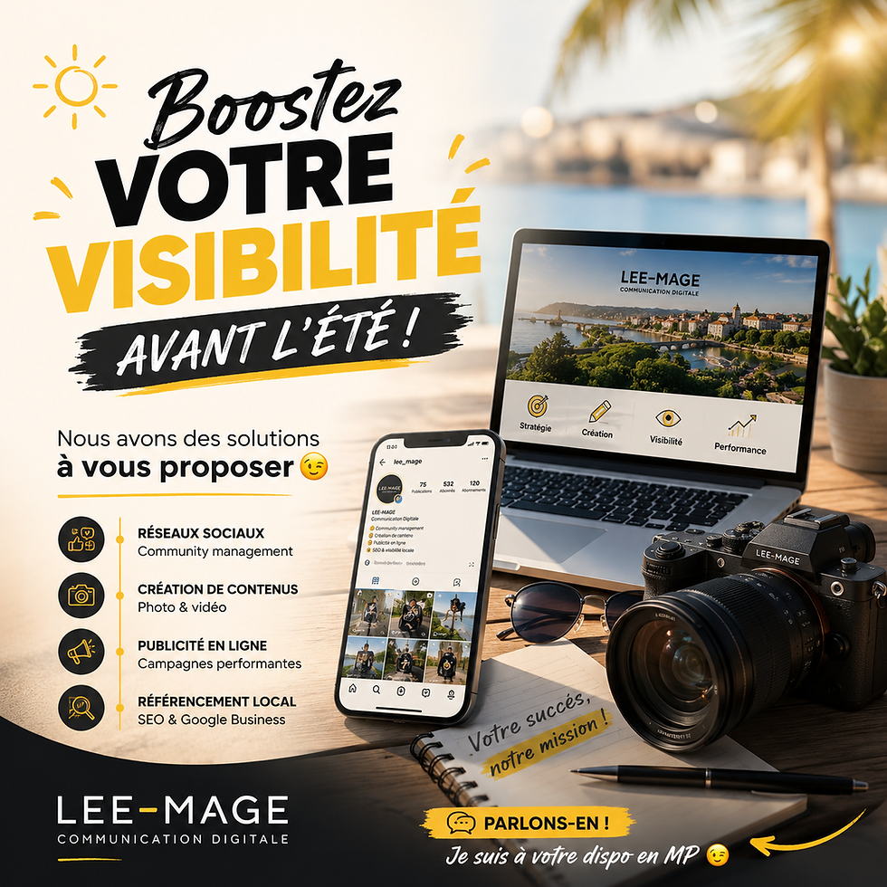 Communication digitale : boostez votre visibilité avant l’été | LEE-MAGE