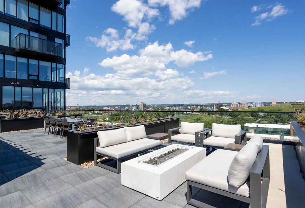 Thumbnail: rooftop pedestal pavers Halifax the George