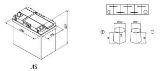 Μικρογραφία: BOSCH 45AH 330A EN