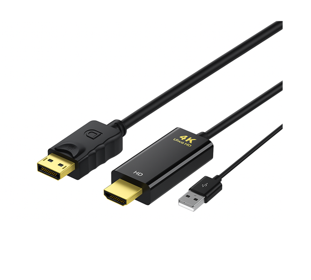 Adaptador Hdmi A Displayport 4k 60hz 1080p De 180 Cm