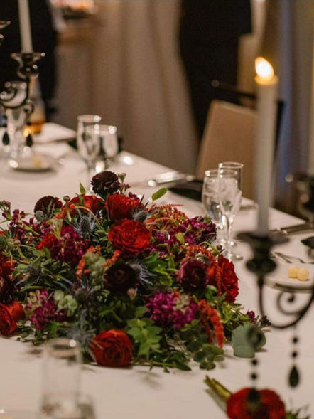 Bold Event Floral Arrangement Centerpiece