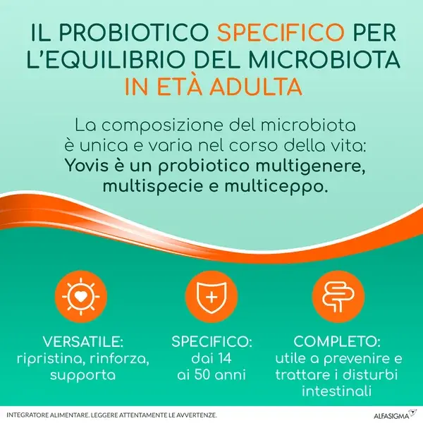 Miniatura: Yovis 10 flaconcini 25 miliardi 