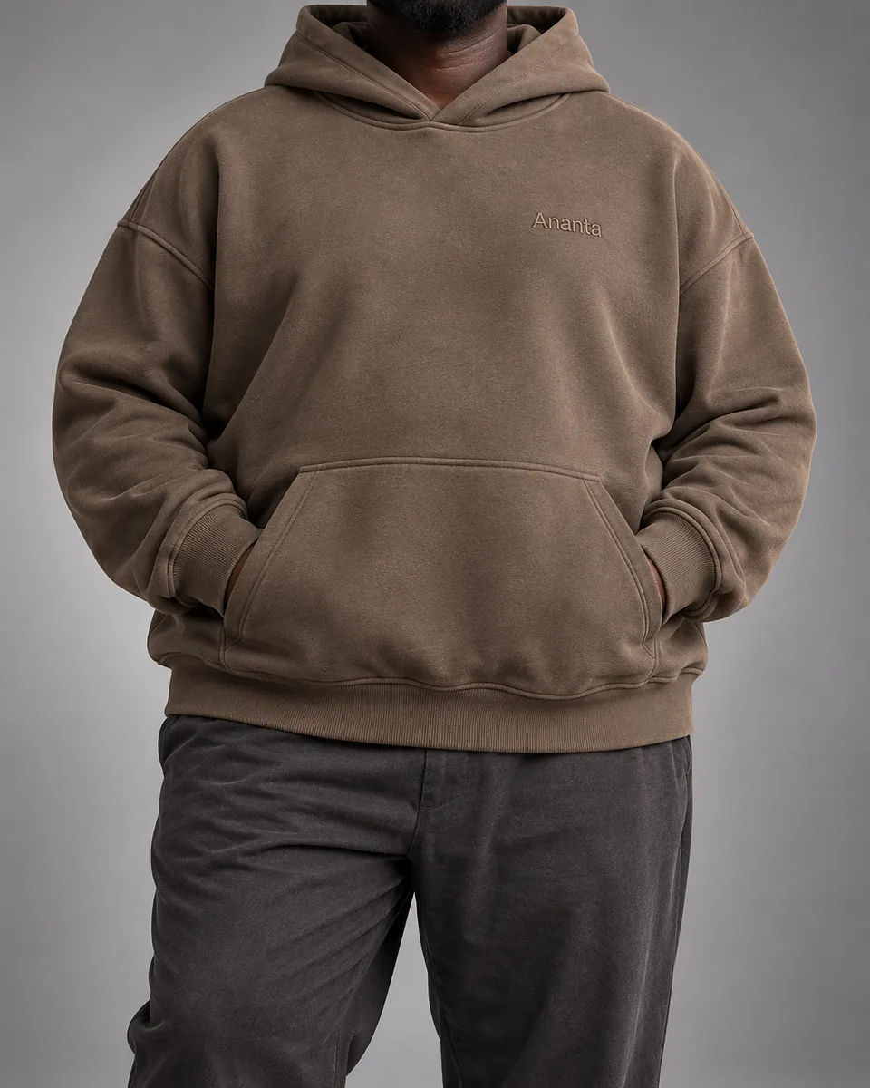 Mushroom oversized pullover hoodie