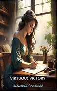 Cover for Virtuous Victory- an uplifting, feel-good book about making a positive impact in the world.