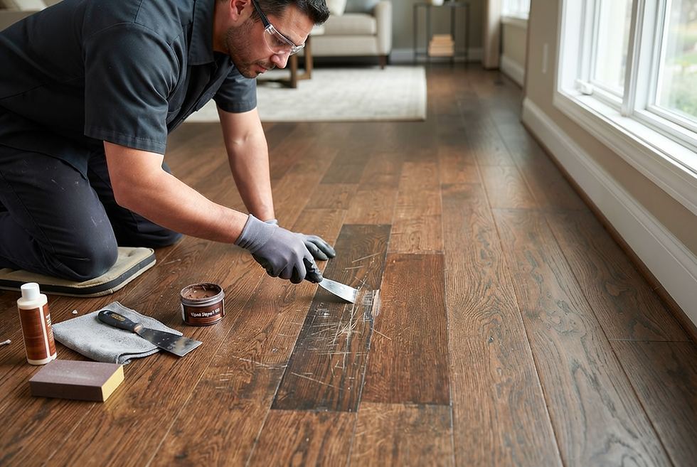 Can Scratched Hardwood Floors Be Repaired Without Replacing Them