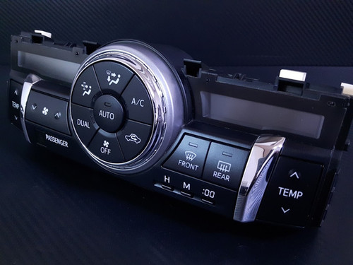 マークX GRX130 中期型 エアコンスイッチパネル LED打ち替え品 | LED