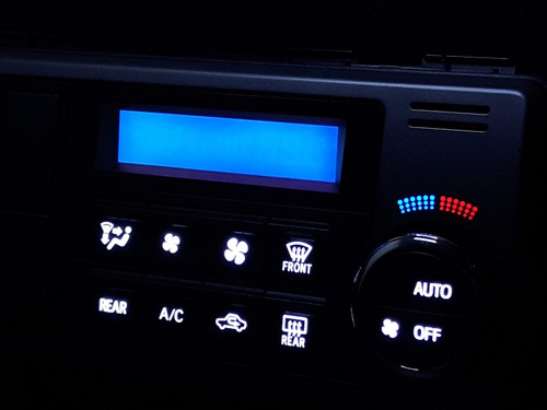 ハイエース 200系 4型 5型 6型 エアコンスイッチパネル LED打ち替え