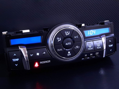 マークX GRX130 中期型 エアコンスイッチパネル LED打ち替え品 | LED