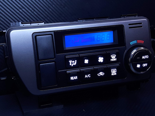 ハイエース 200系 4型 5型 6型 エアコンスイッチパネル LED打ち替え