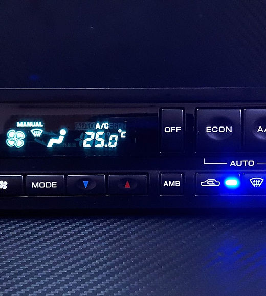 スカイライン GTR R32 BNR32 HCR32 エアコンスイッチパネル LED打替え