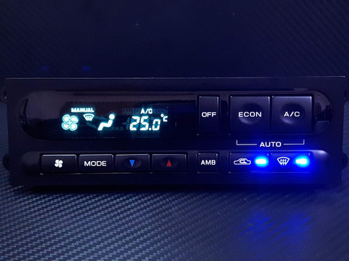 スカイライン GTR R32 BNR32 HCR32 エアコンスイッチパネル LED